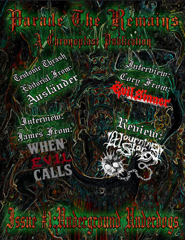 Parade the Remains Magazine Cover